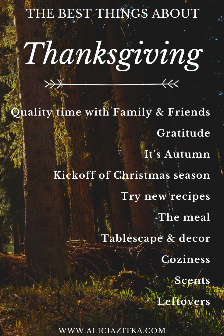 The BEST Things About Thanksgiving – Alicia Zitka